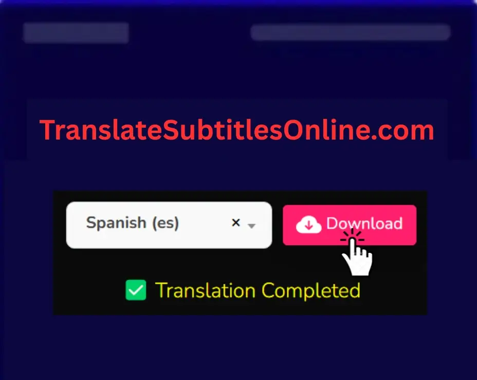 preview or edit the translated file in the table below before download